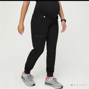 Black, maternity joggers